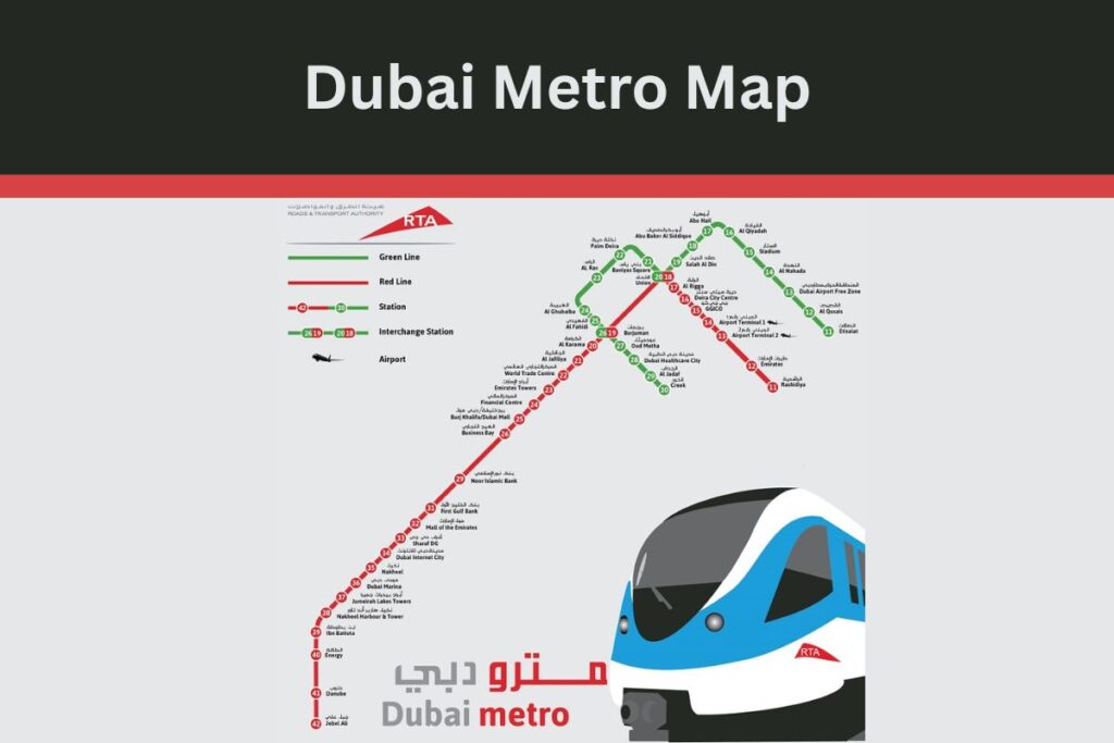 Dubai Metro Map