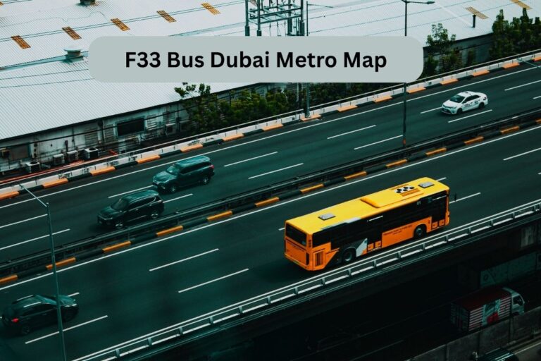 F33 Bus Dubai Metro Map
