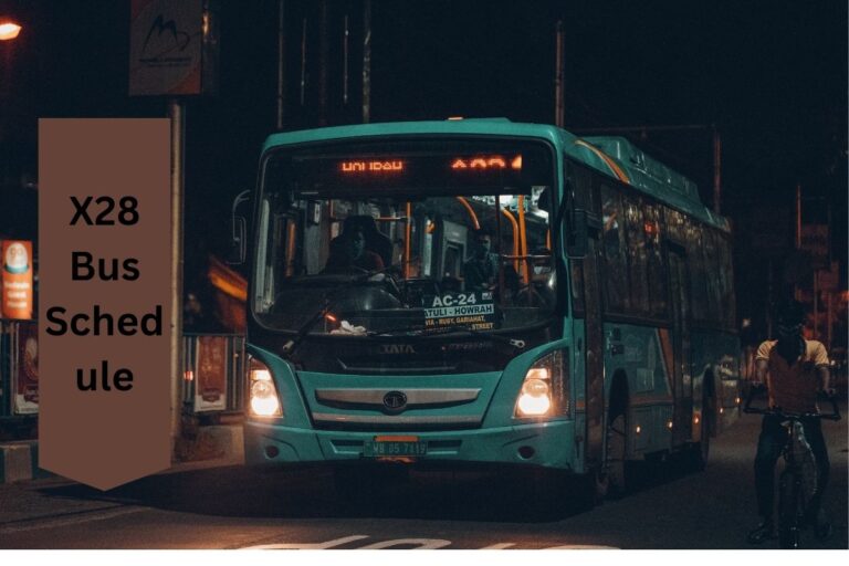 X28 Bus Schedule