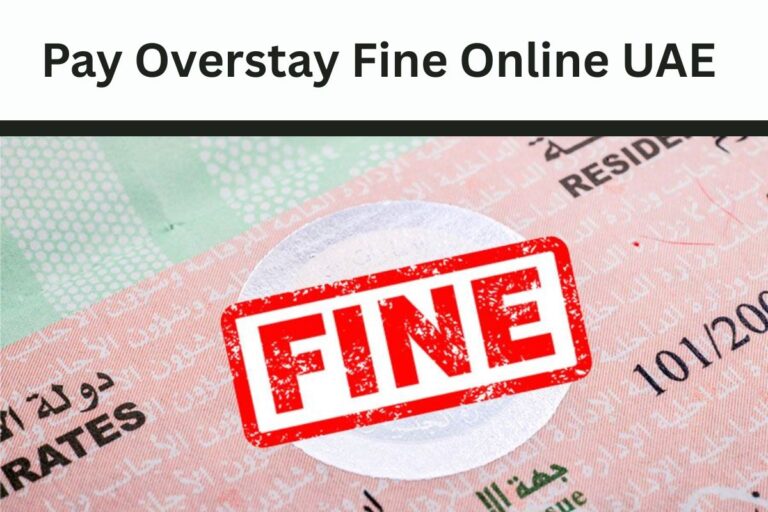Pay Overstay Fine Online UAE