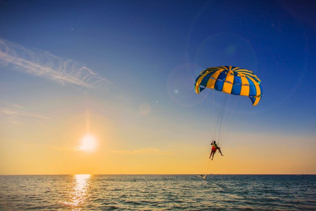 Paragliding in Aqaba, Jordan