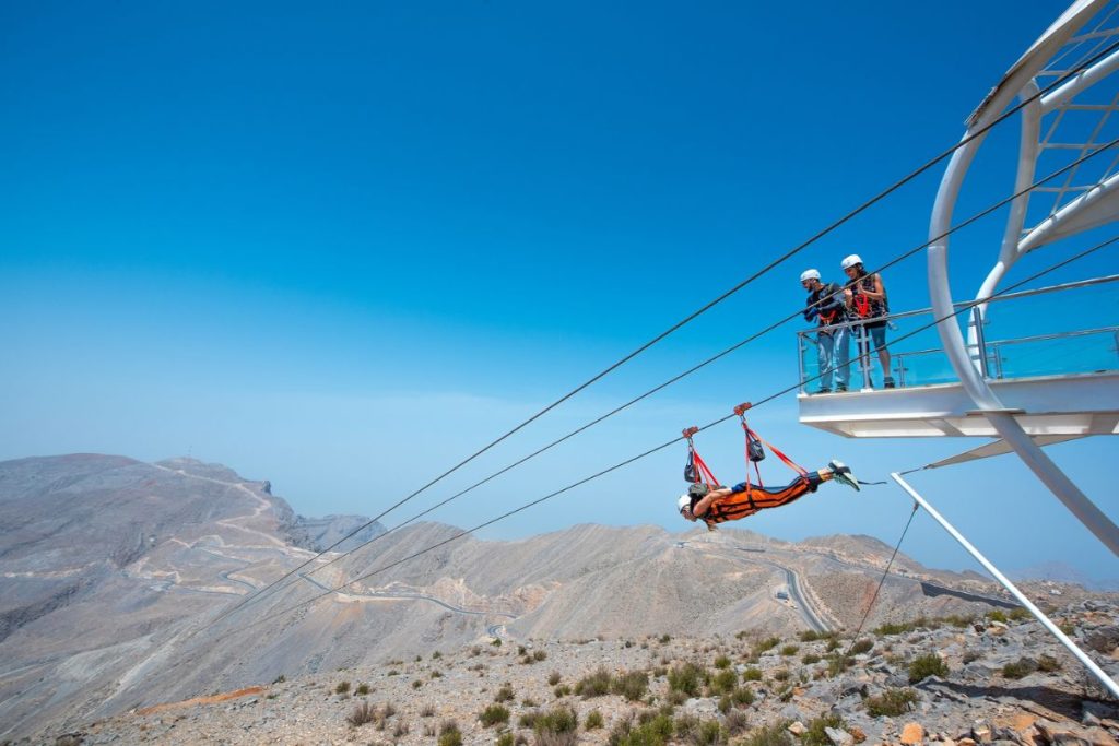 Paragliding in Jebel Jais, UAE