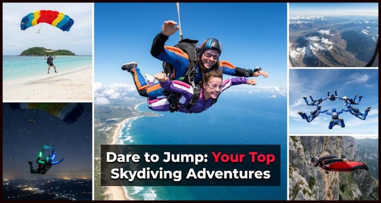 Top 30 Parachuting Adventures You Can Try
